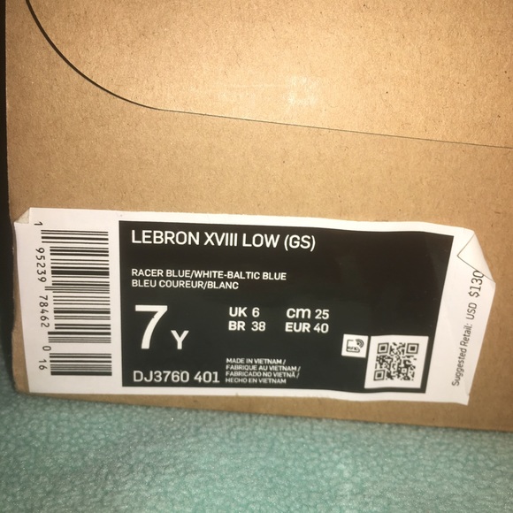 Nike lebron XVIII 18 DJ3760-401 Wile E vs Roadrunner Men’s 7 🪐 - Picture 4 of 10